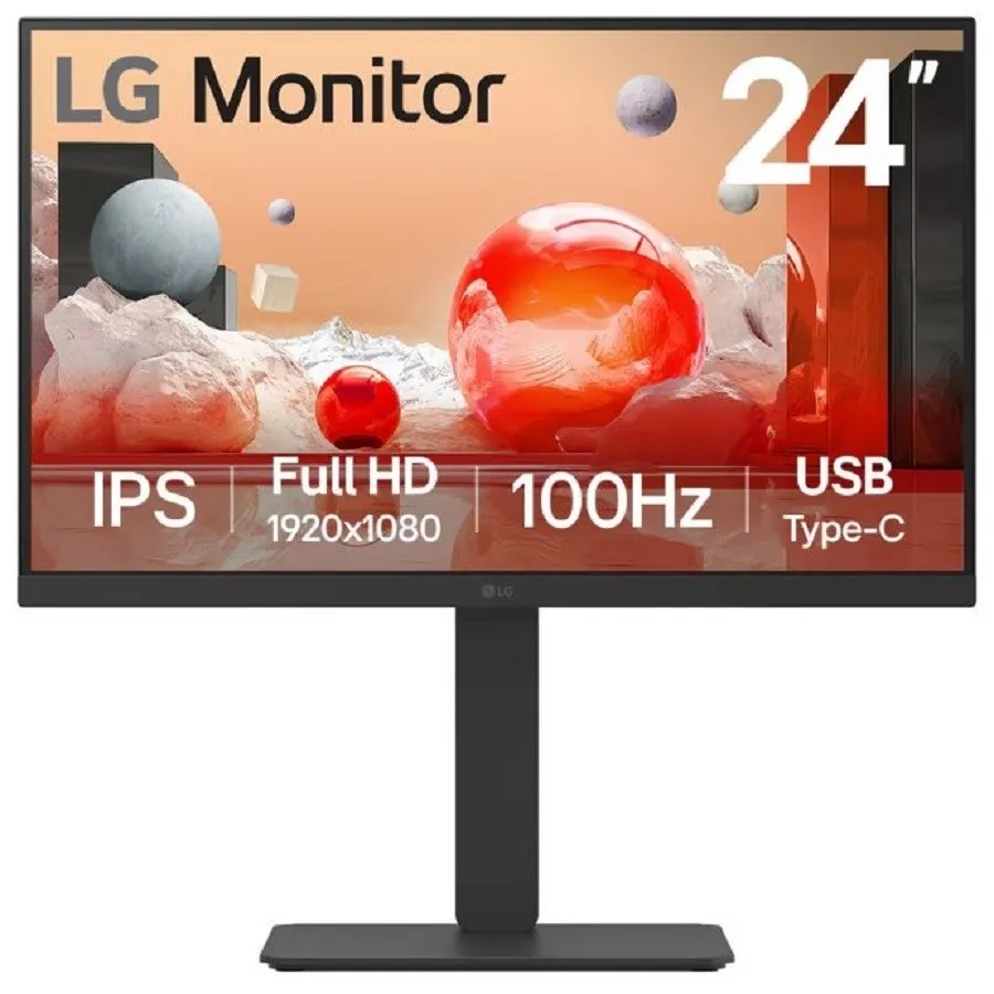 Monitor de computador LG 24BA750-B 60,5 cm (23,8") 1920 x 24BA750-B
