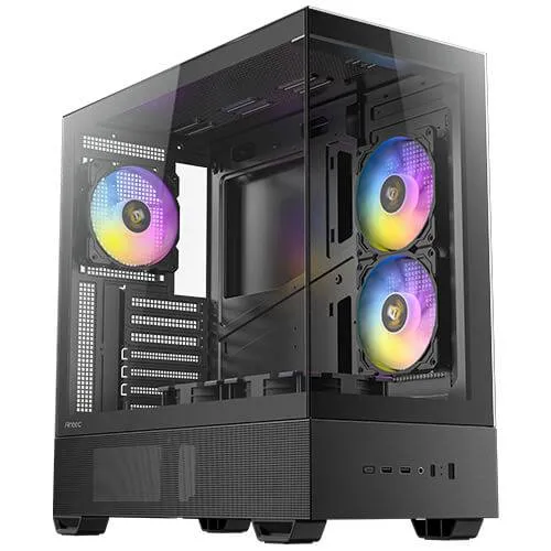 Caixa ATX Antec CX705 ARGB Mid Tower Tempered Glass Preta