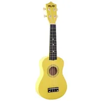 Ukulele Soprano Makai LMT Amarelo com saco