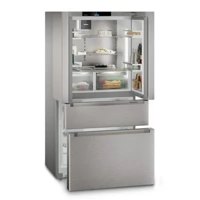 Frigorífico Americano Liebherr MBsddi 9556 Prime | 180,5x90,6x74,5 cm | 586 L | D | Prateado