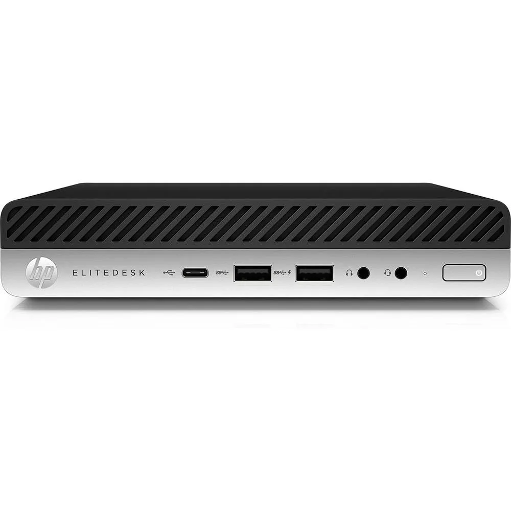 Mini PC HP EliteDesk 800 G4 Intel Core i5-8500 | 16GB RAM | SSD 256GB | UHD Graphics 630 | Windows 11 Pro - Recondicionado