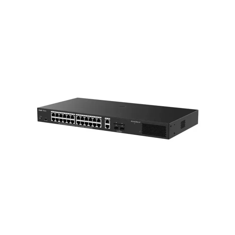 Switch Reyee Managed Cloud PoE 24 PoE 2 SFP 2 Uplink 26 RJ45 10/100/1000Mbps + 2 SFP 10/100/1000
