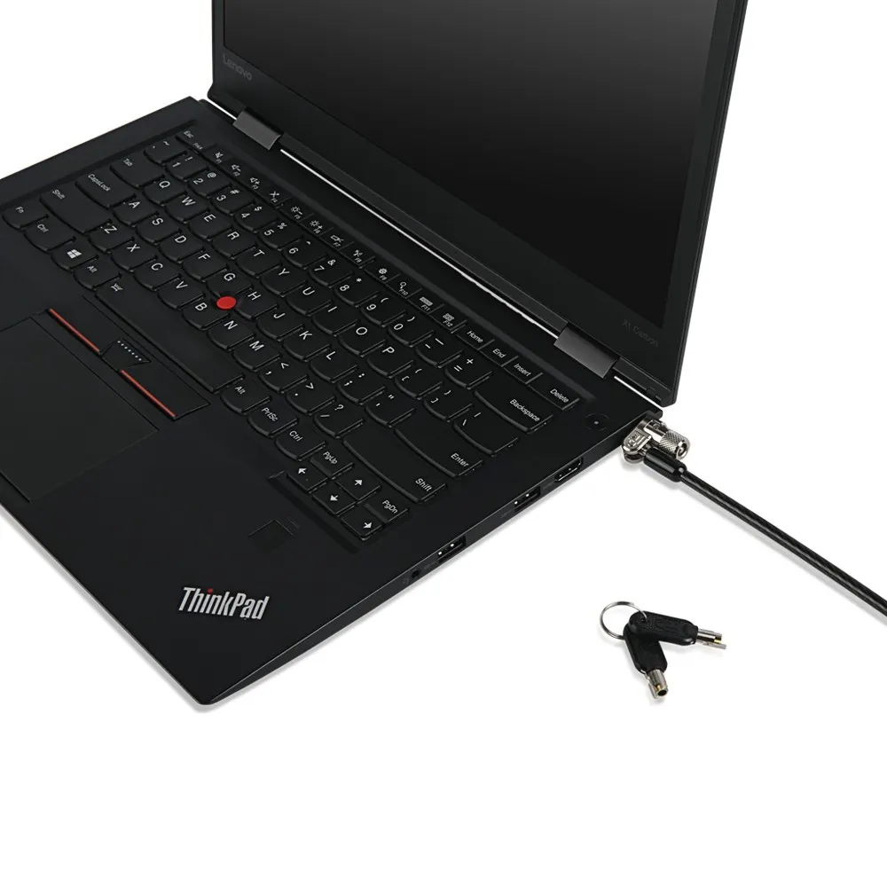 Lenovo 4XE1L68273 cadeado antirroubo Preto 1,8 m 4XE1L68273