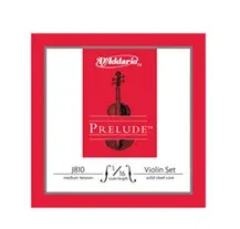 Jogo cordas Violino 1/16 D'Addario J810 Prelude Tensão Média