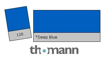 Lee Filter Roll 120 Deep Blue