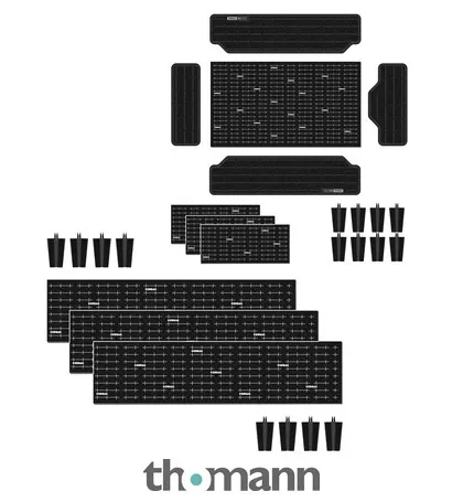 CRDBAG Grid-Divide Carry On Long Set