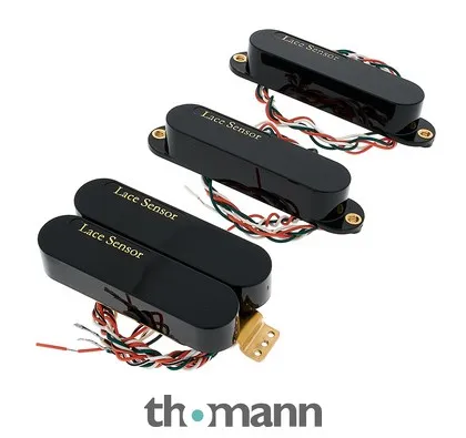 Lace Pickups Deluxe Plus Set BK