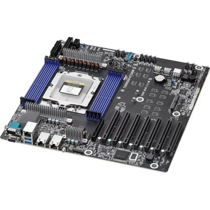 Motherboard AsRock TurinD8X-2T/500W SP5 DDR5 EEB PCIe 5.0 RJ45 10GbE