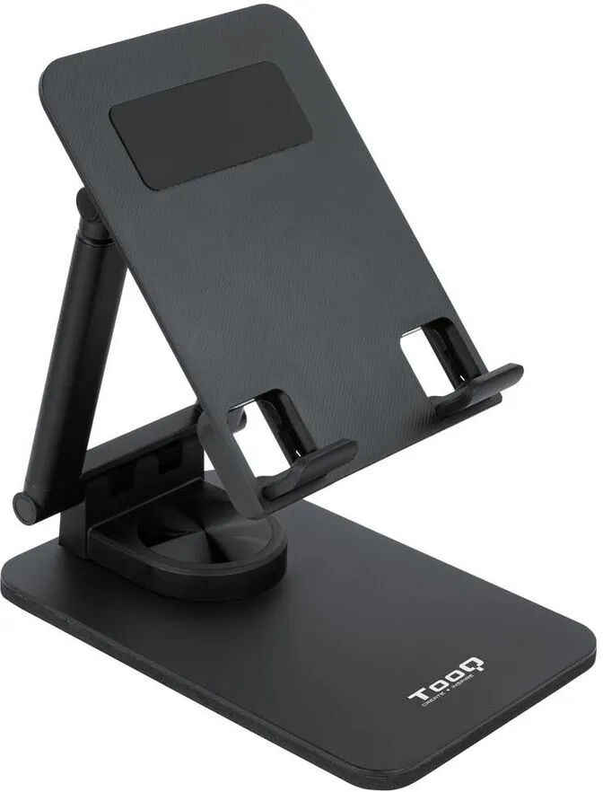 Suporte de Mesa Tooq Rotativo Ajustável p/ Tablet Max. 13" Preto