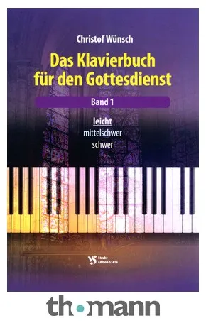 Strube Verlag Klavierbuch Gottesdienst 1