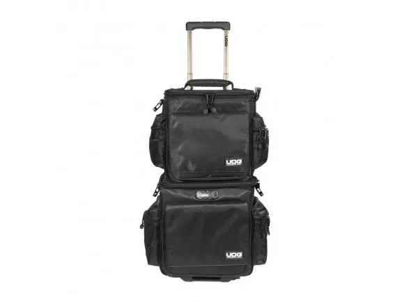 UDG Ultimate SlingBag Trolley Set DeLuxe MK2 Black, Orange Inside