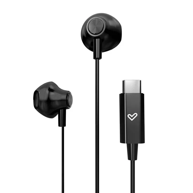 Auriculares Energy Sistem com cabo tipo C, som HD e microfone integrado