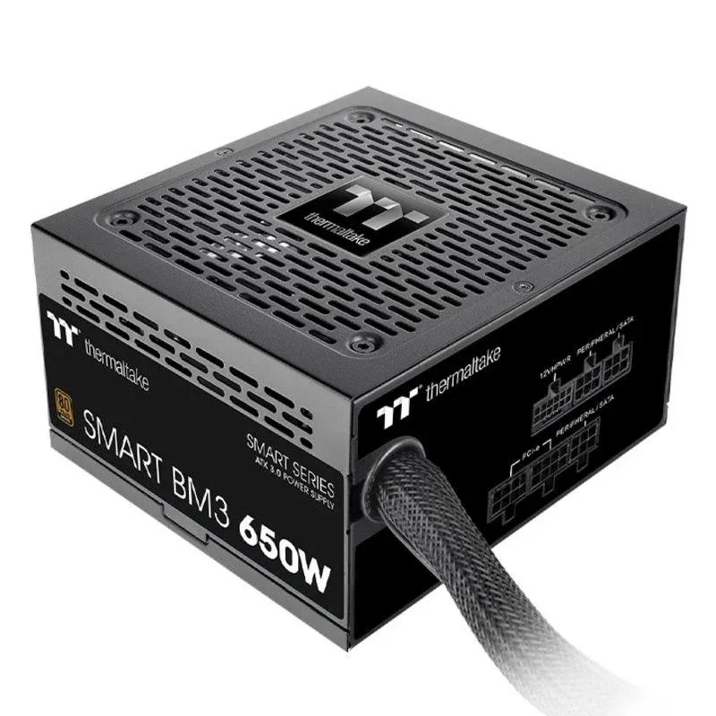 Fonte Alimentação Fonte de Alimentação Thermaltake Smart BM3 650W 80 PLUS Bronze semi-modular