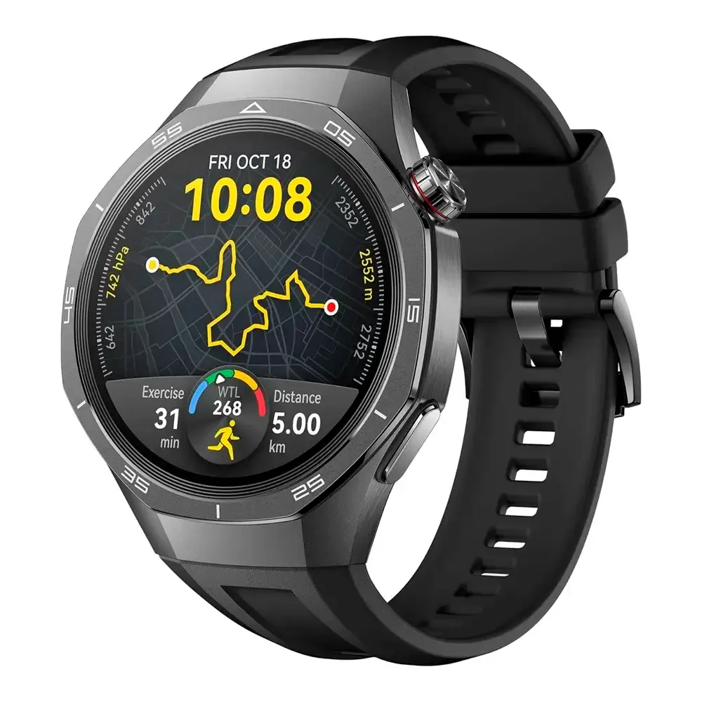 Smartwatch Huawei Watch GT 5 Pro 46mm Fluoroelastómero Preto