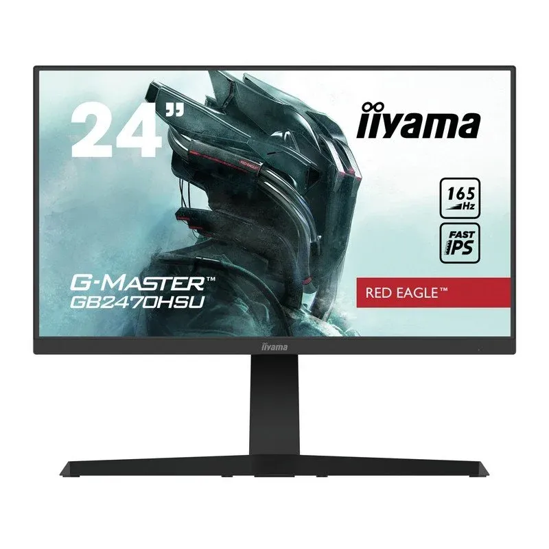 Monitor Iiyama G-MASTER GB2470HSU-B1 Red Eagle 23.8" LED IPS FullHD 165Hz FreeSync Premium