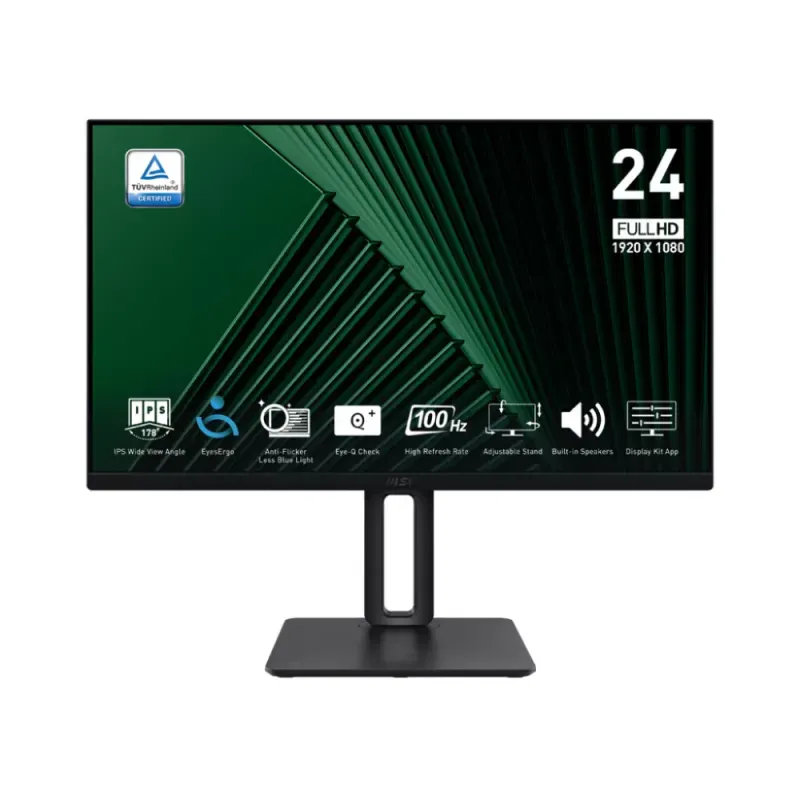 MSI PRO MP245PG 23.8inch FHD IPS 1ms MPRT / 4ms GTG 100Hz HDMI DP D-Sub VGA