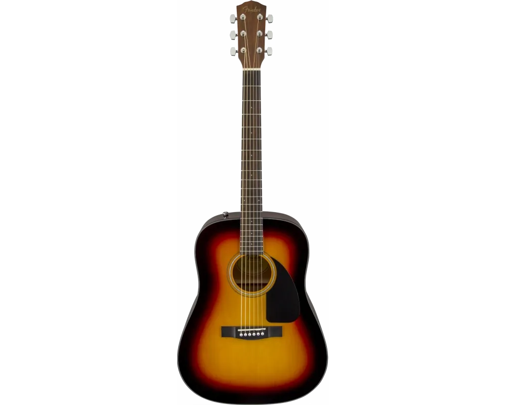 Fender CD-60 V3 Sunburst With Hardshell Case