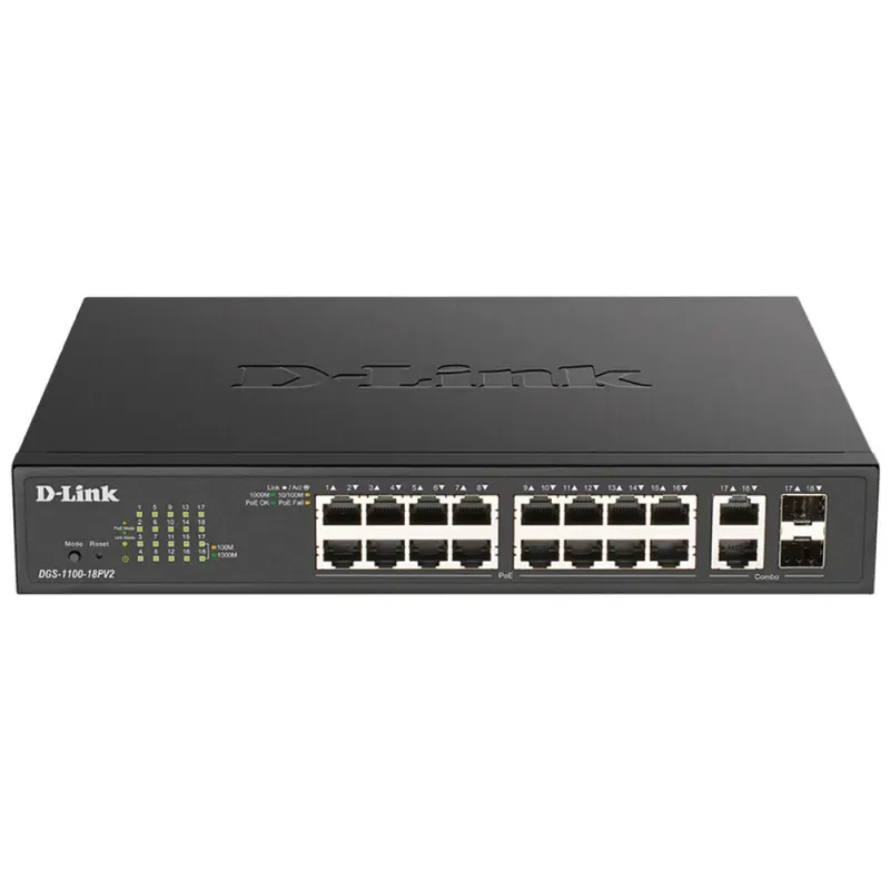 18-PORT POE GIGABIT SMART MANAGED