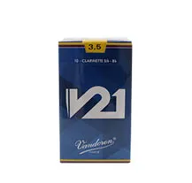 Palheta Clarinete Sib Vandoren V21 3.5 10 UN