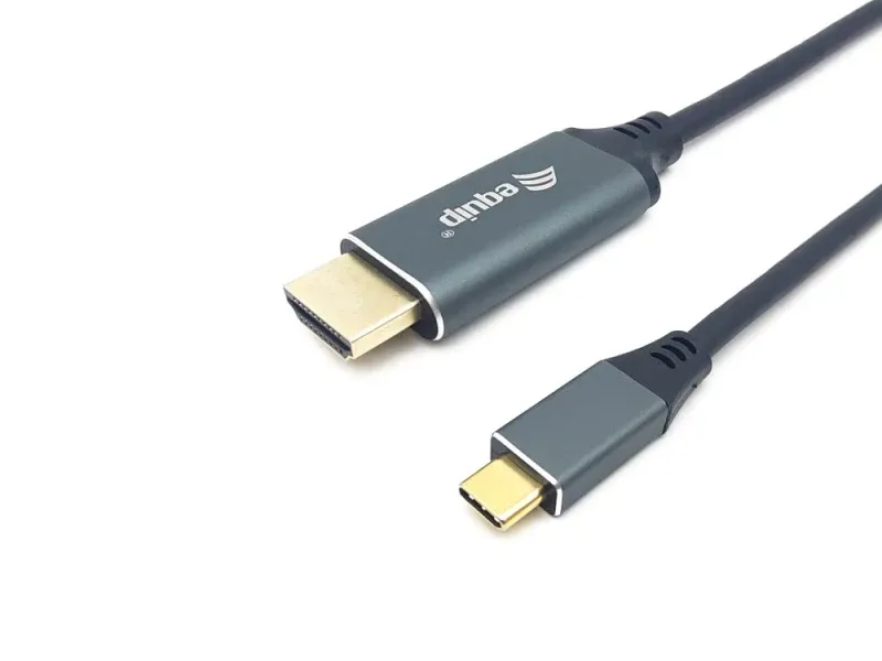 Cabo EQUIP USB-C p/ HDMI M/M 3m 4K/60HZ ALUMINUM SHELL