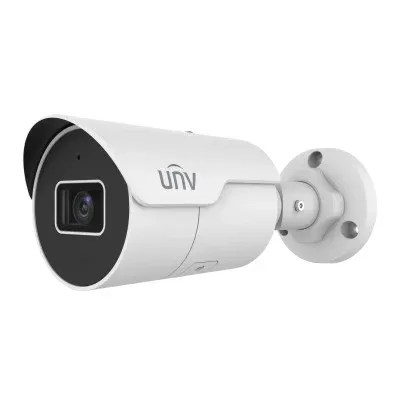 Câmara de Segurança IP Easy Uniview Bullet PoE 5MP 4mm IP67 Branca - UV-IPC2125LE-ADF40KM-H
