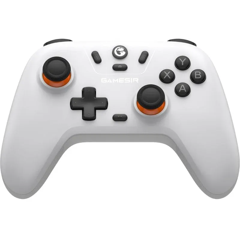 Comando sem fios Gamesir Nova Lite Stellar White com analógicos, efeito Hall e turbo de 20 Hz