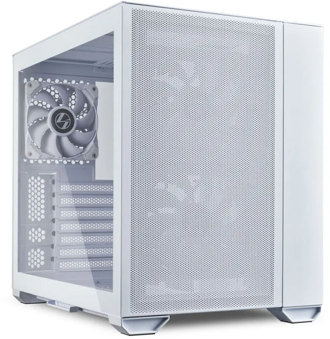 Caixa ATX Lian Li O11 AIR MINI Branca Vidro Temperado
