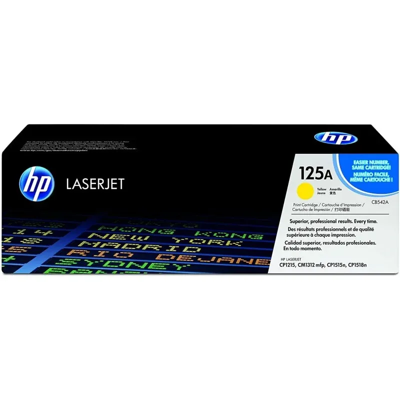 HP Color LaserJet CB542A Yellow Print Cartridge with ColorSphere Toner