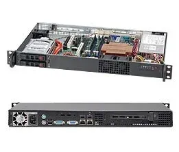 Supermicro SuperChassis 510T-203B Rack Black 200 W CSE-510T-203B