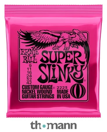 🎸 Ernie Ball Super Slinky 2223