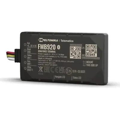 Rastreador Teltonika FMB920 2G Bluetooth IP54 Preto