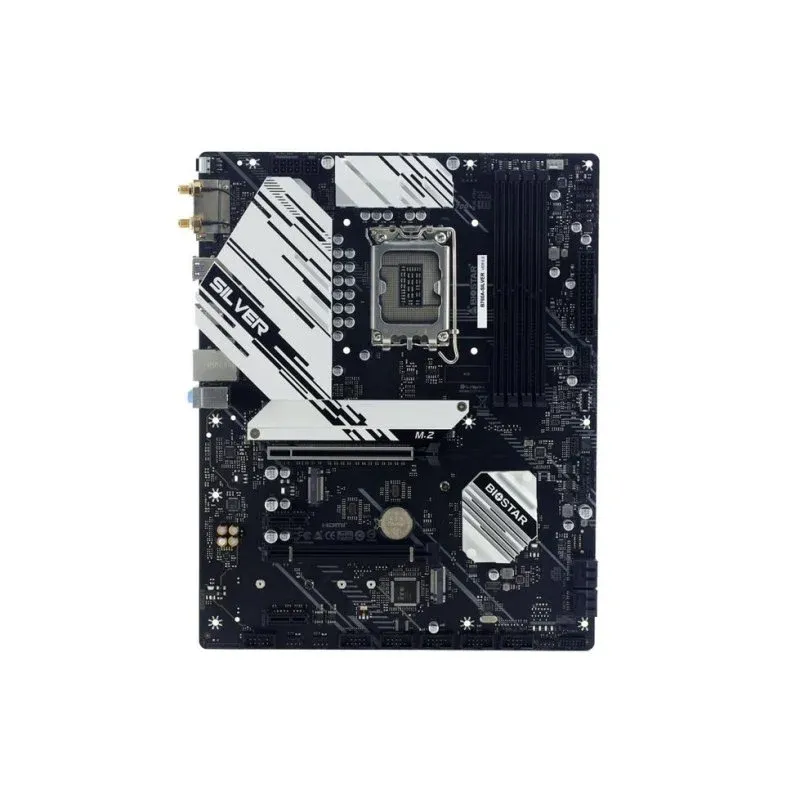 Motherboard Biostar B760A-SILVER Intel B760 LGA1700 DDR5 ATX 2.5GbE RGB TPM