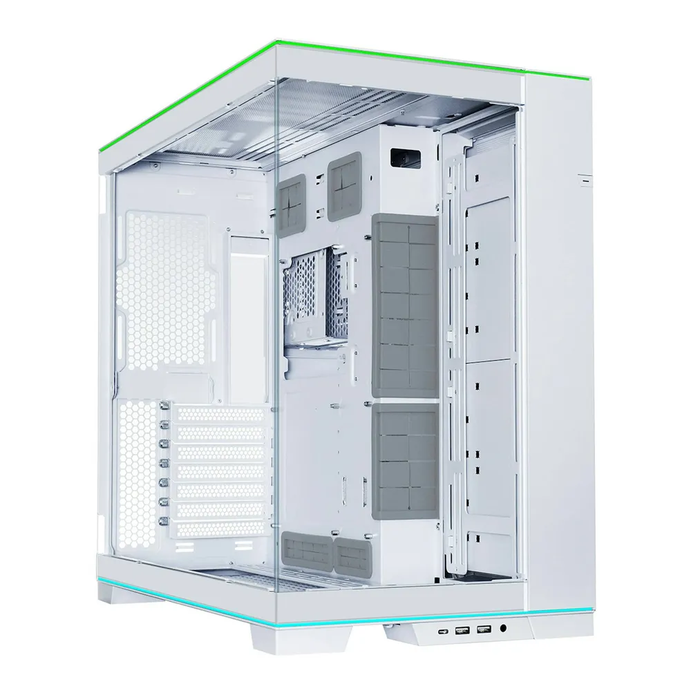 Caixa Extended-ATX Lian Li O11 Dynamic Evo RGB Vidro Temperado Branca