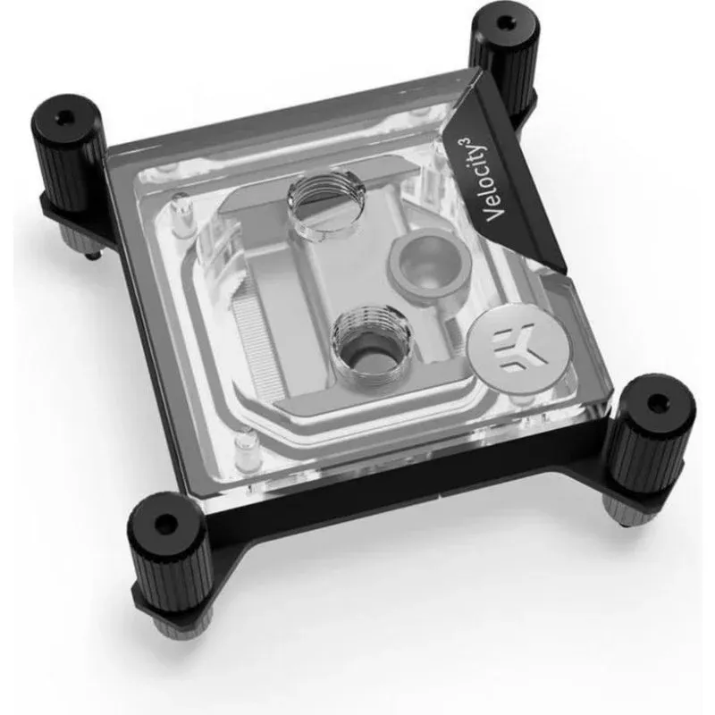 Refrigeração Líquida EKWB CPU Waterblock AM5 LGA 1700 Plexi Transparente G1/4