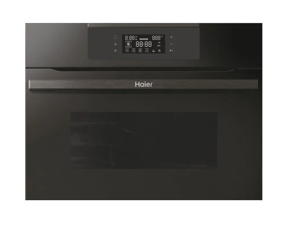Micro-ondas Encastre HAIER Hwo45Nb2H0B1 Full Touch Series 2 (44 L - Com Grill - Preto)