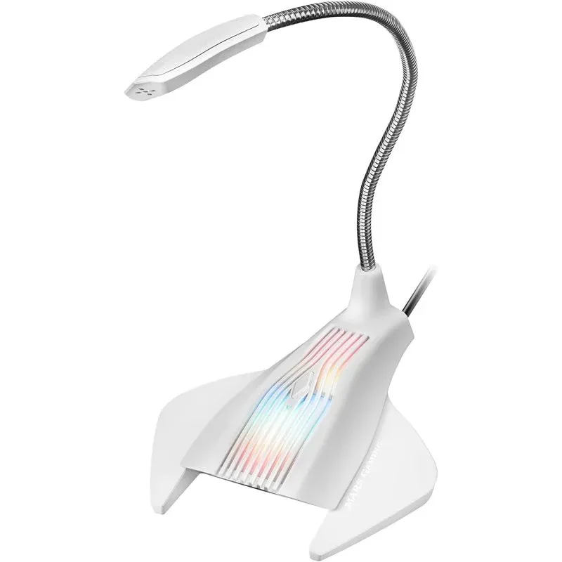 Microfone Mars Gaming MMIC RGB Branco
