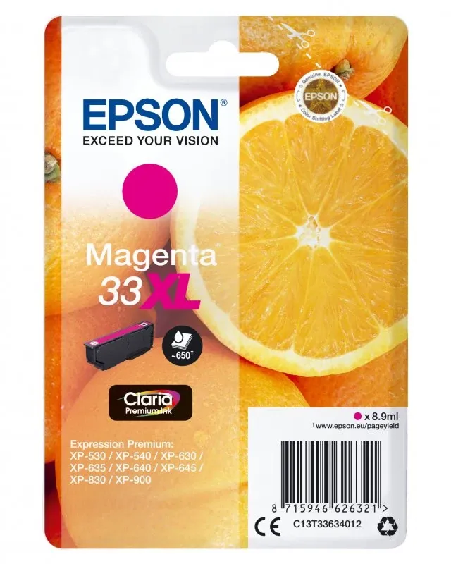 Tinteiro Epson Magenta 33XL