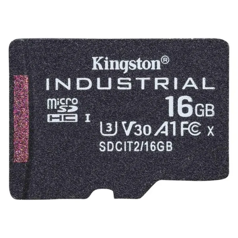 Cartão de Memória MicroSD Kingston 16Gb Class10 (A1) SDHC Industrial