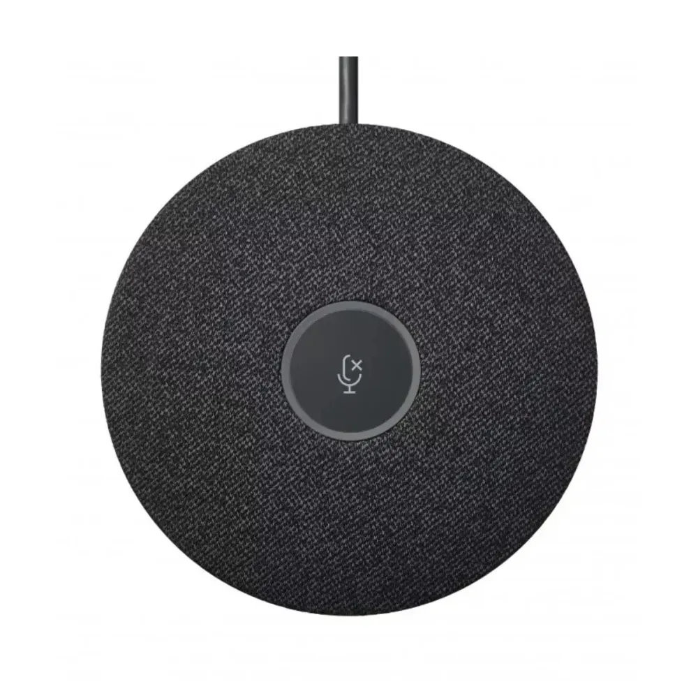 Microfone Logitech Rally Mic Pod Preto
