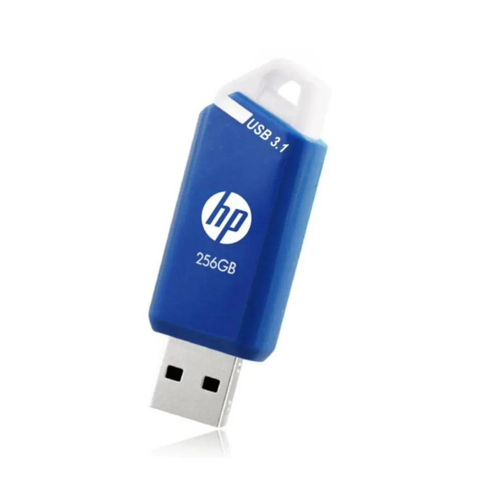 Pen Drive USB 2.0 HP 256GB X755W Azul