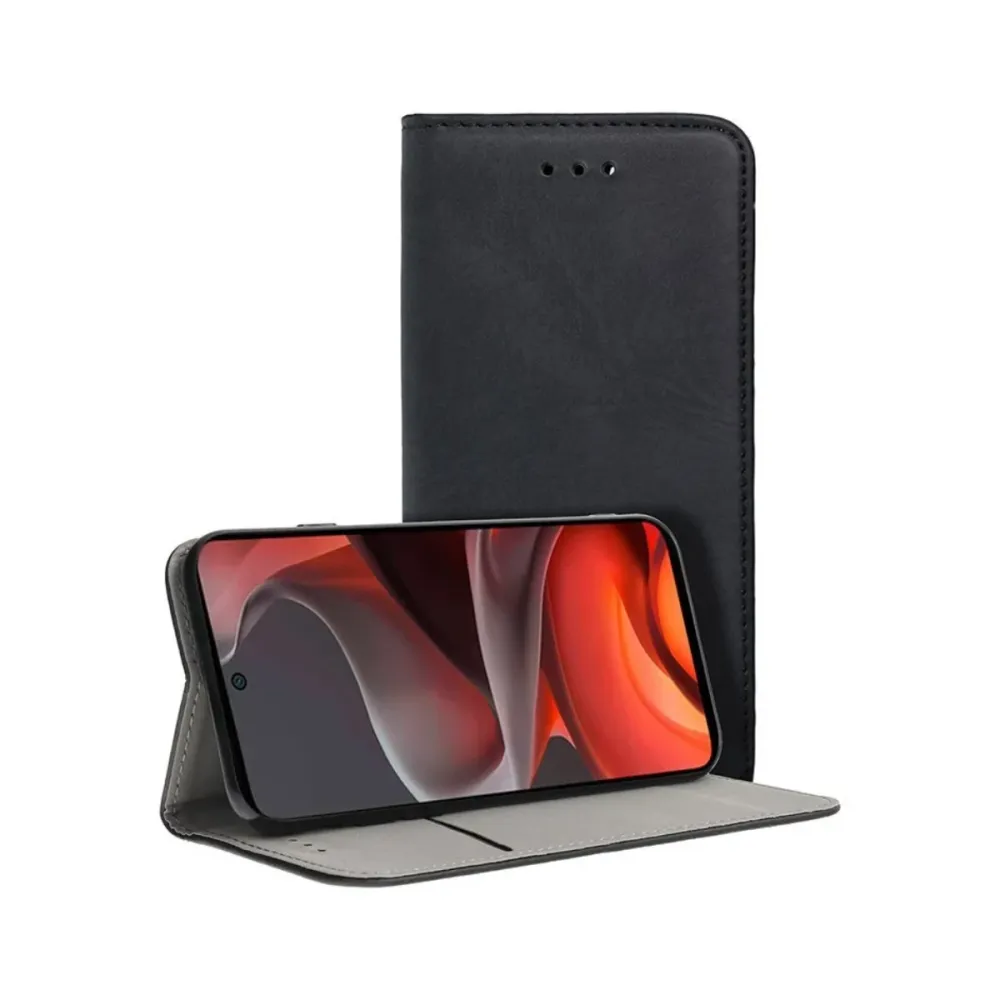 Capa Flip Cover Motorola G15 Preta