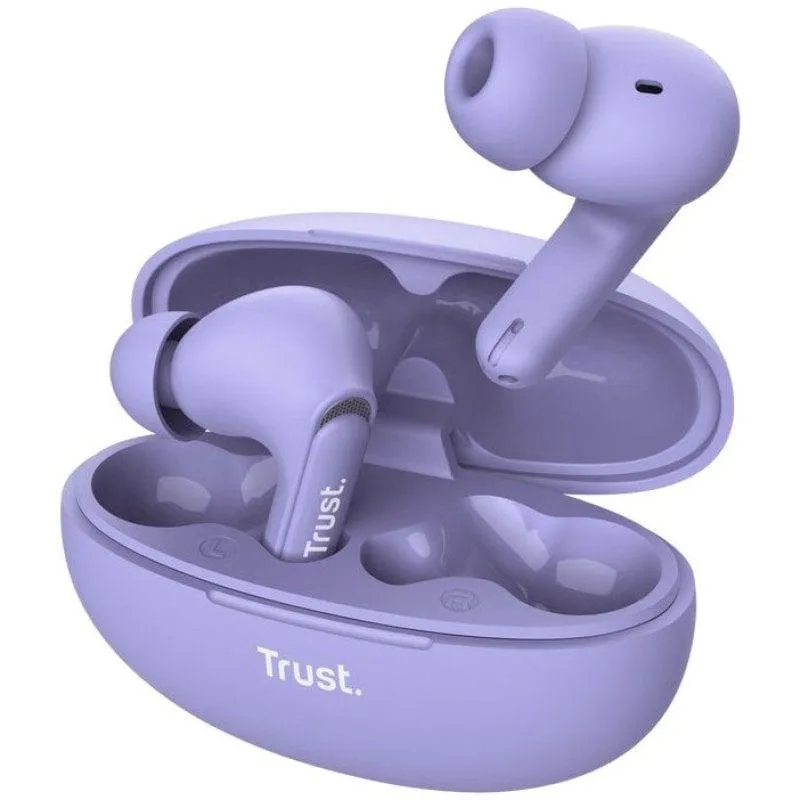 Auriculares Trust Yavi Bluetooth True Wireless Stereo (TWS) USB-C Roxo