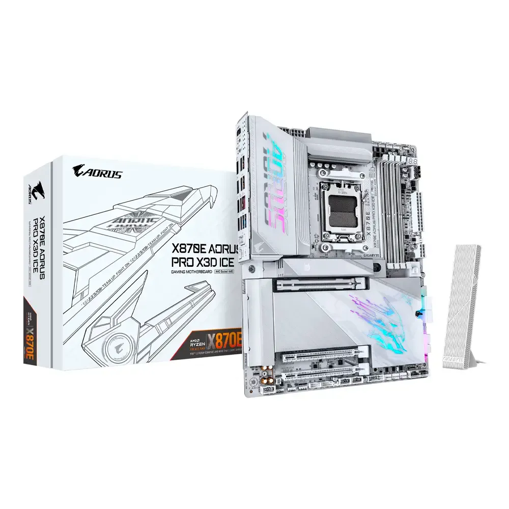 Motherboard ATX Gigabyte X870E Aorus Pro X3D Ice SktAM5