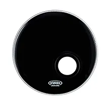 Pele Bombo 18" Evans BD18REMAD Black Resonant
