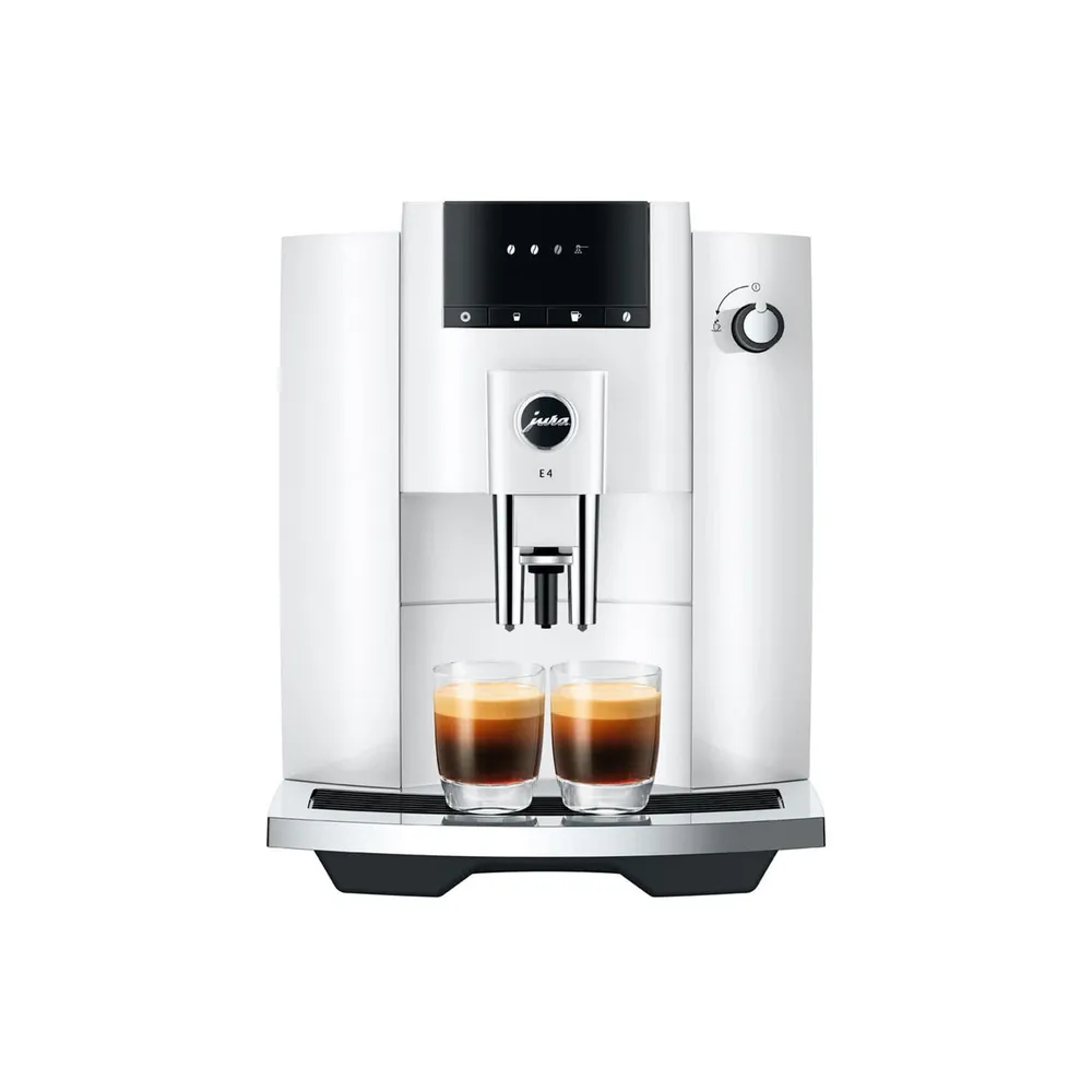 Máquina Do Café Jura E4 Piano Branco Superaut 15433