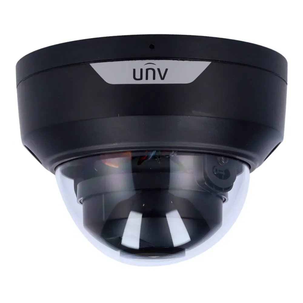 Câmara de Segurança IP Uniview Easy Dome 4MP 2.8mm PoE IP67 Preta - IPC324LE-ADF28K-H-BLACK
