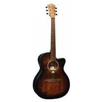 Lâg T70ACE Auditorium Cutaway Black/Brown