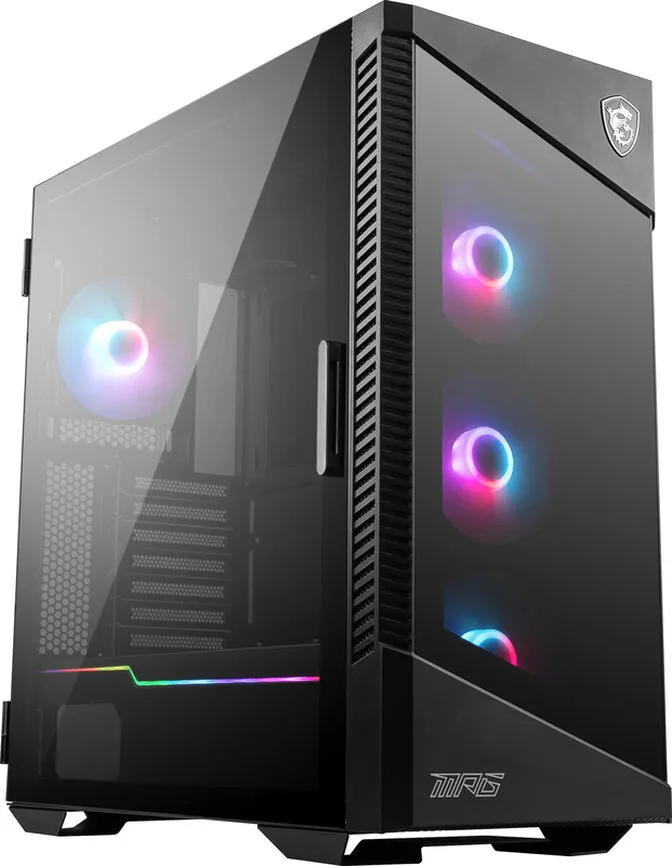 Caixa E-ATX MSI MPG VELOX 100R ARGB Vidro Temperado Preta