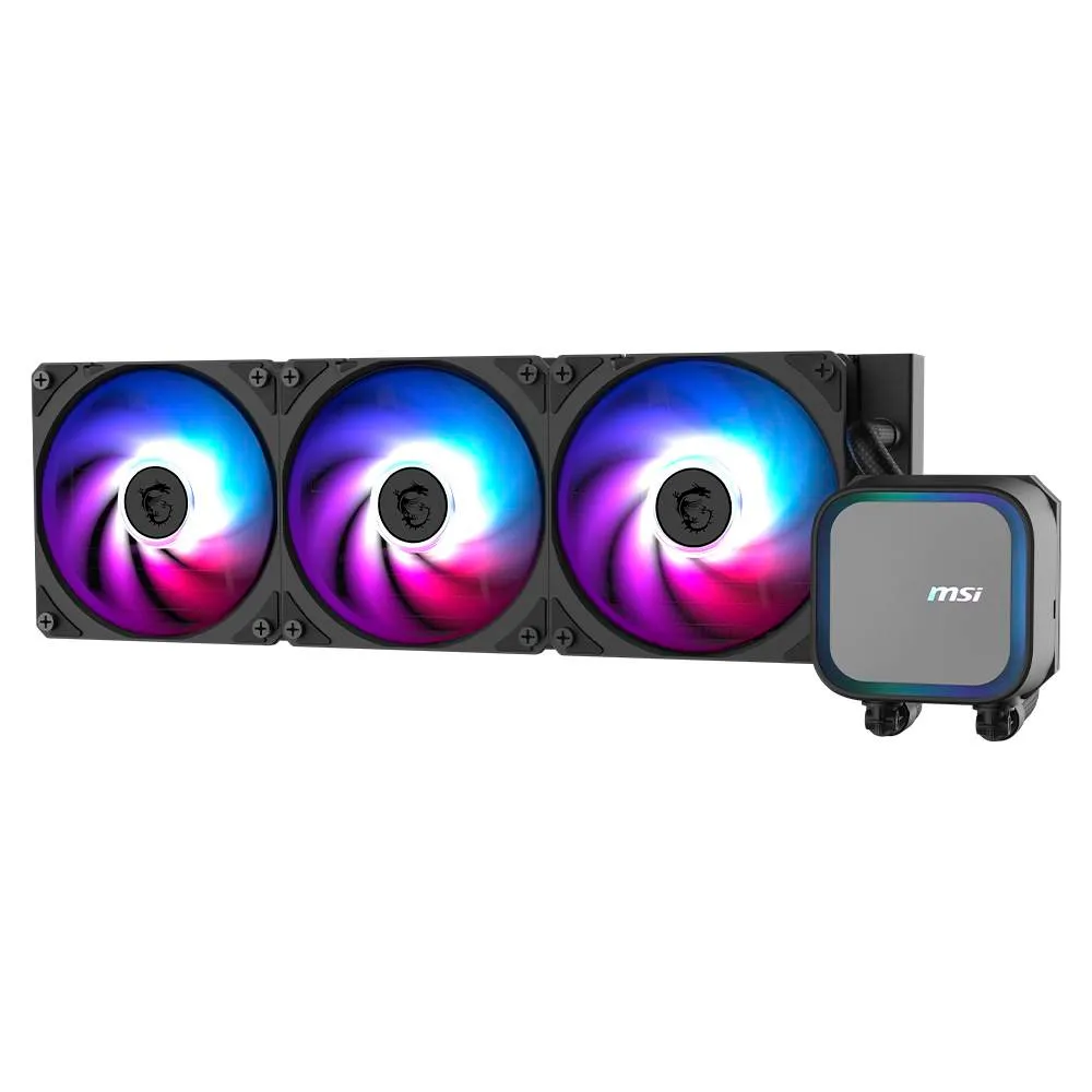 Water Cooler CPU MSI MAG CoreLiquid A13 360mm ARGB All-In-One Preto - Recondicionado