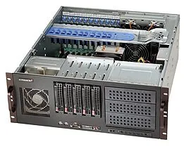 Supermicro 842XTQ-R606B Rack Black 600 W CSE-842XTQ-R606B